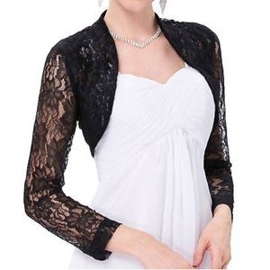 Black Lace Shrug